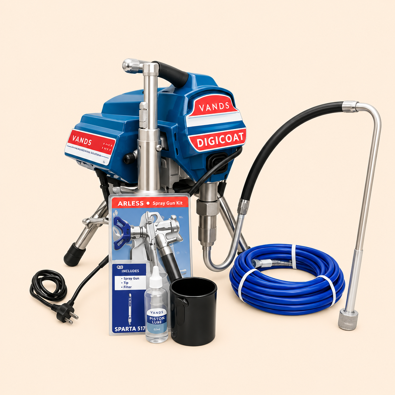 Airless Paint Machines Digicoat Model