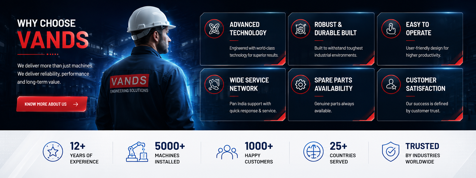 Why Choose Vands Engineering Solutions